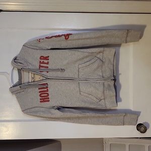 Hollister zip up hoodie